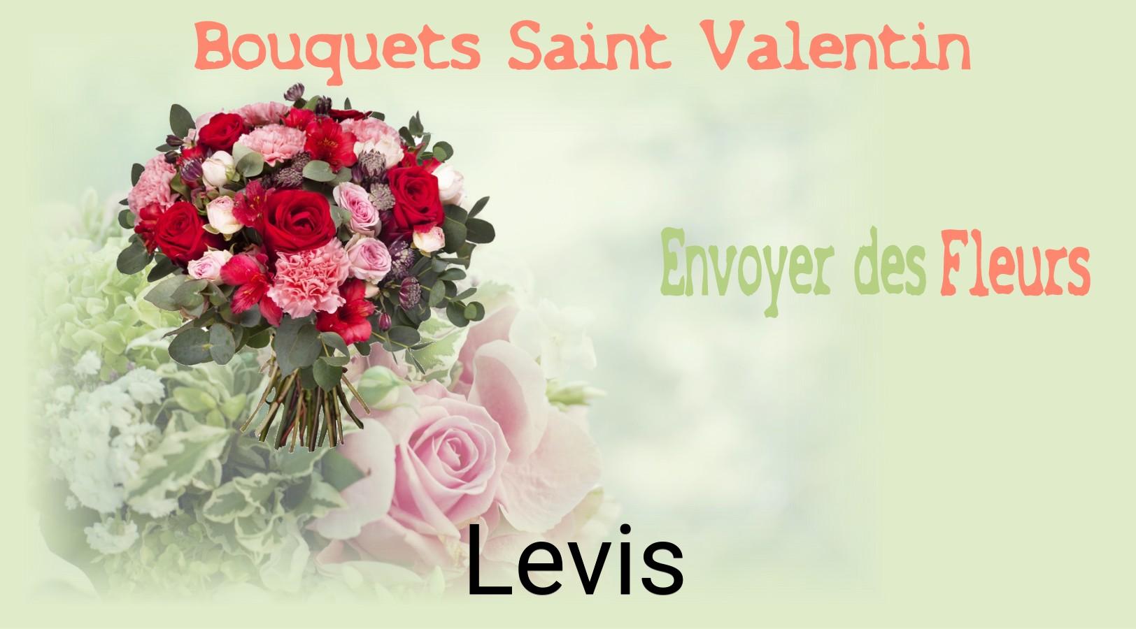 Roses de Saint-Valentin livrées à Levis